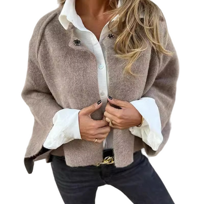 Cardigan Wool Coat