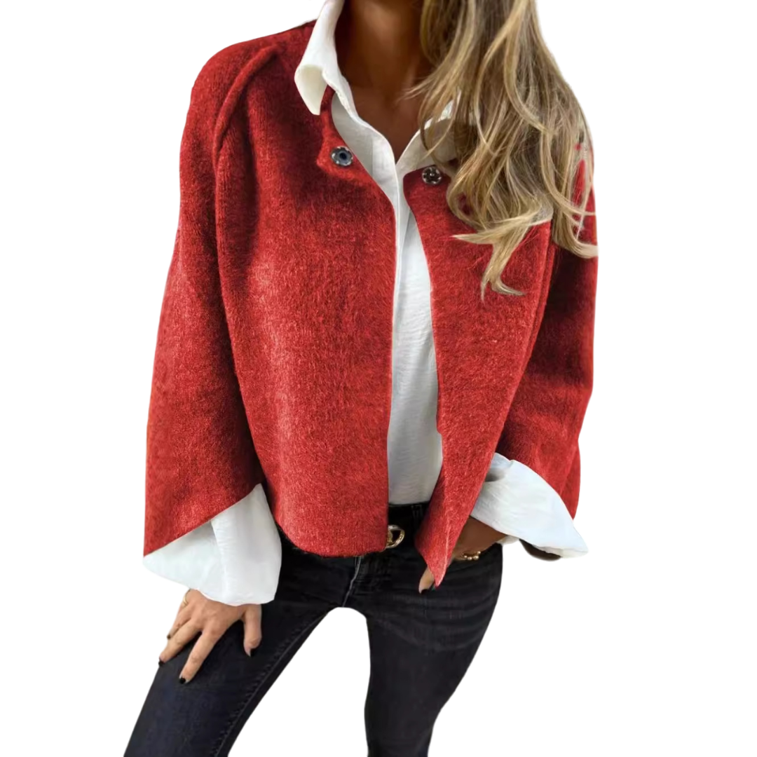 Cardigan Wool Coat