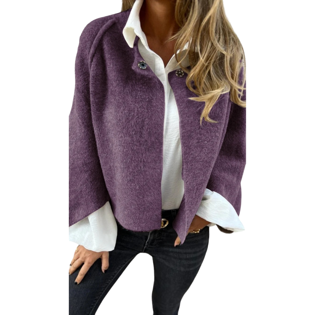 Cardigan Wool Coat