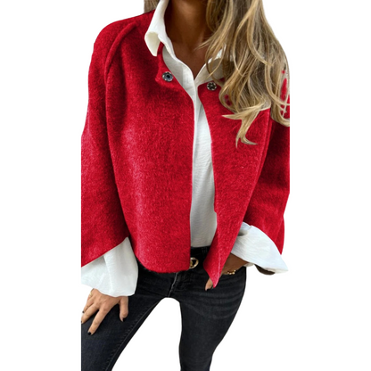 Cardigan Wool Coat